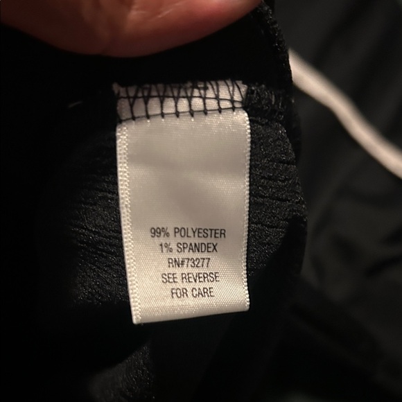 Croft & Barrow Black Textured Top - Picture 5 of 6